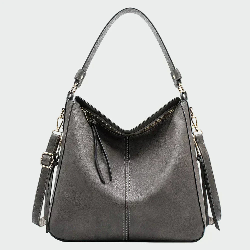 Klasszikus bőr hobo táska