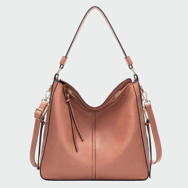 Klasszikus bőr hobo táska